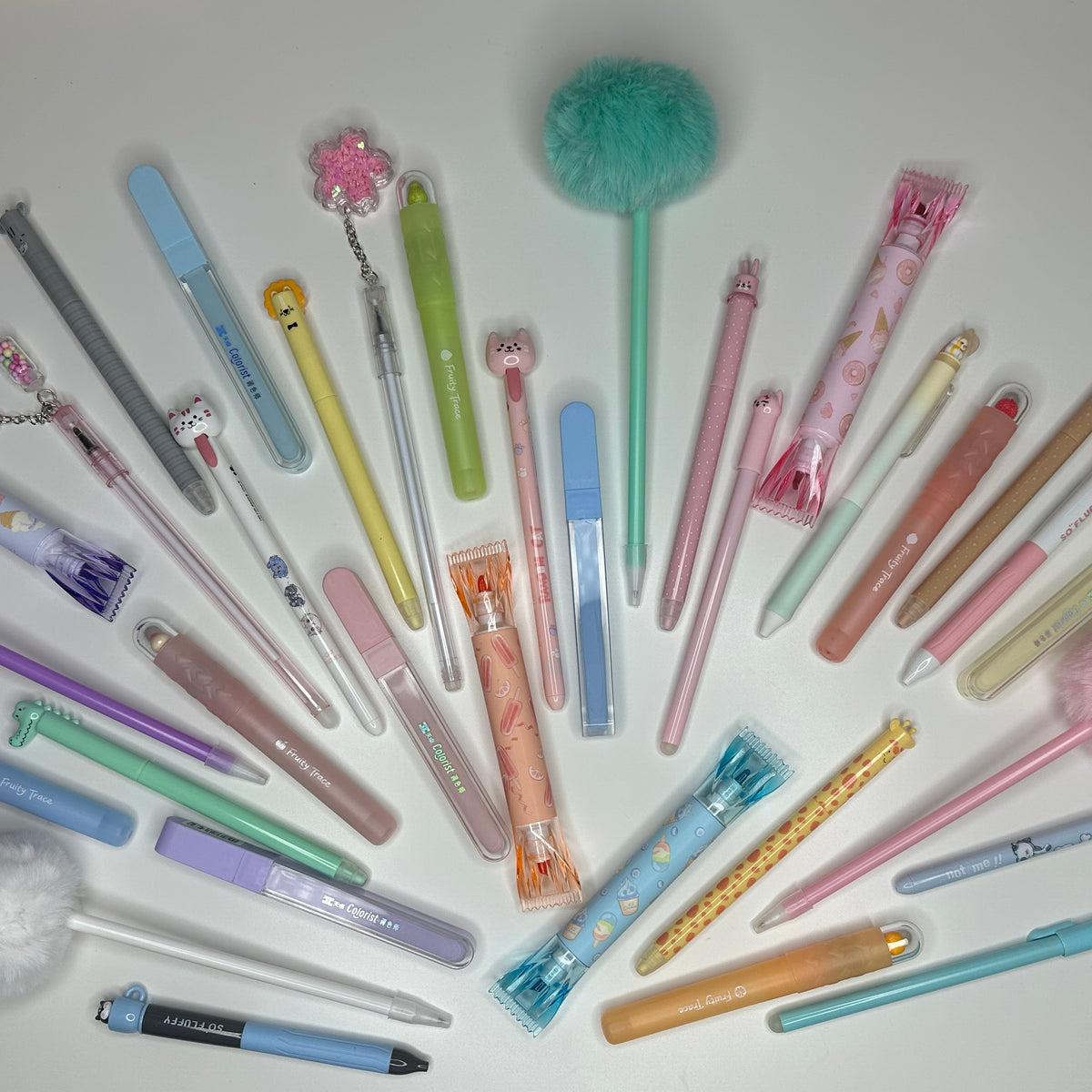 Pens & Highlighters|Cute Pens & Highlighters Stationery Set