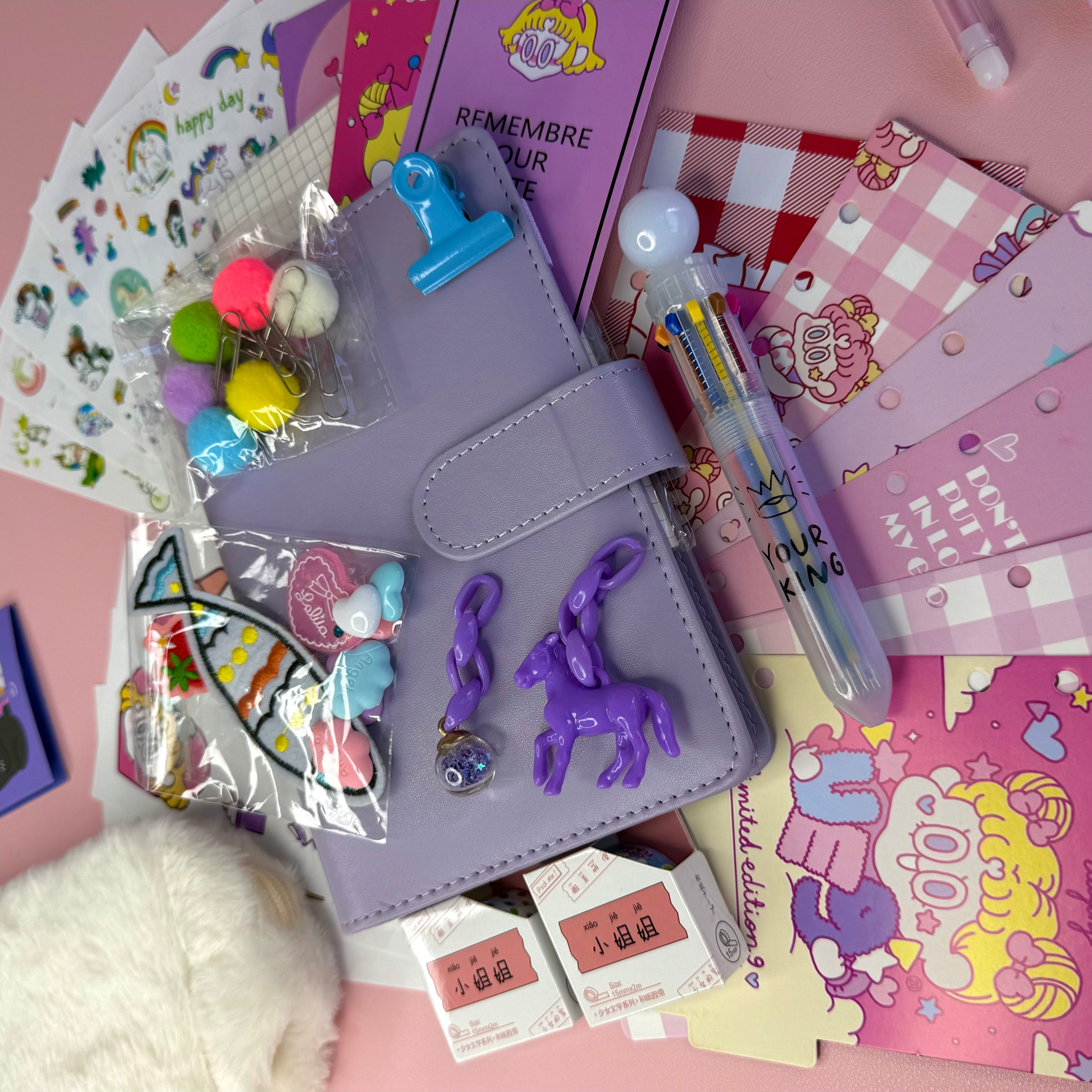 Lavender Cream Box