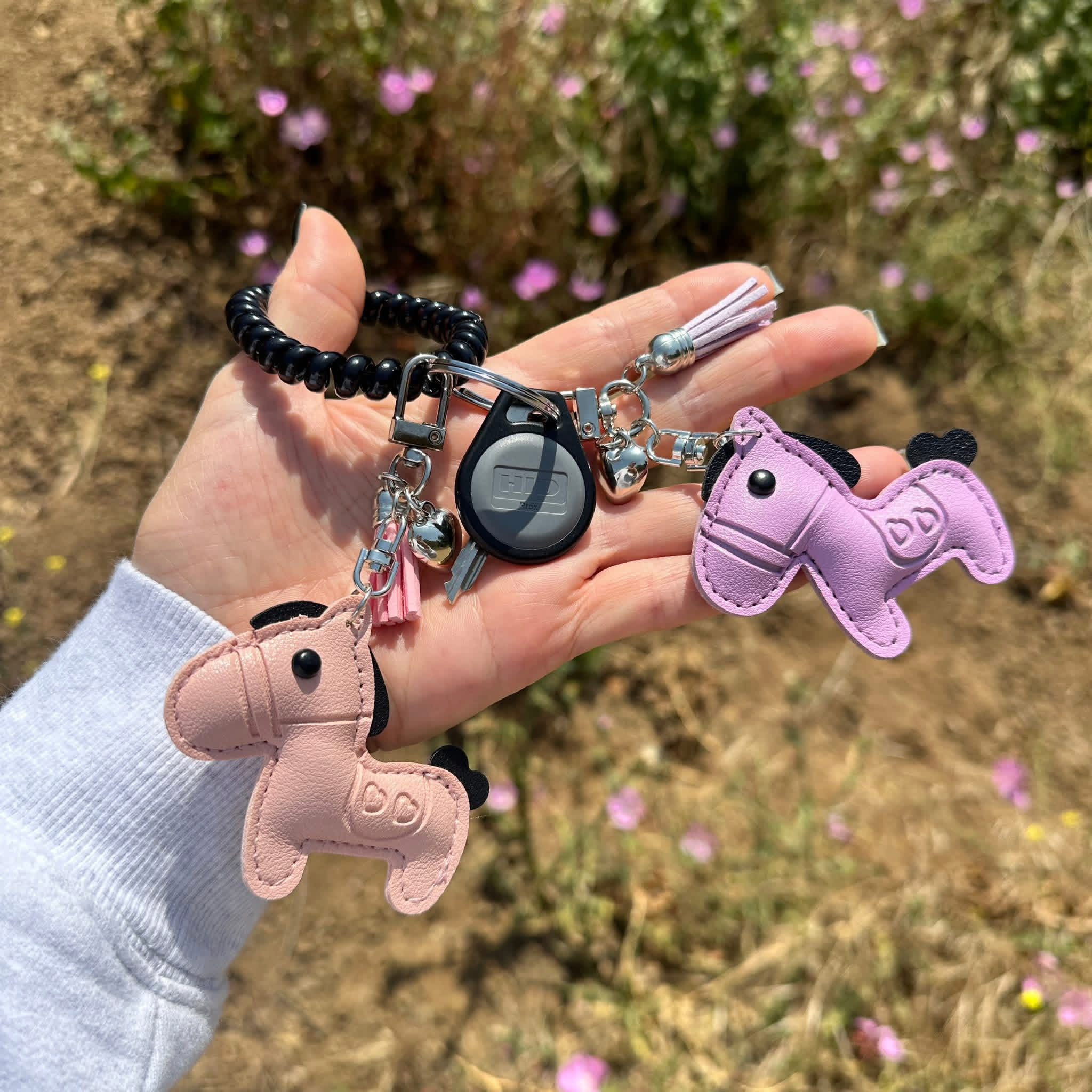 Horse keychain