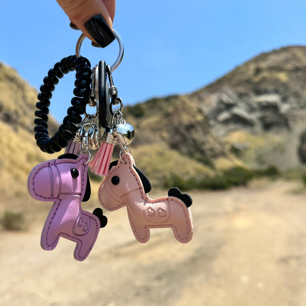 Horse keychain