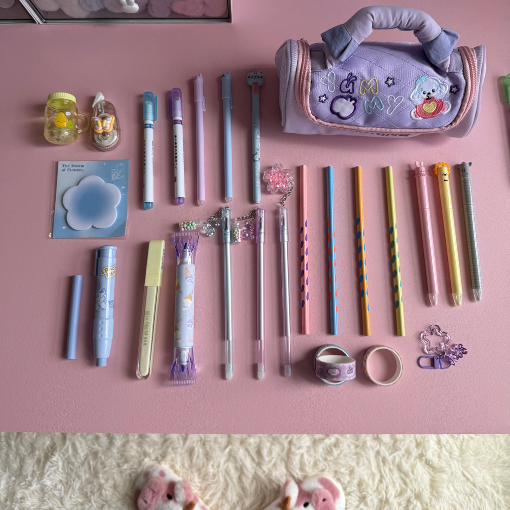 Crazy Pencil Case|Huge Kawaii Stationery Bundle Set
