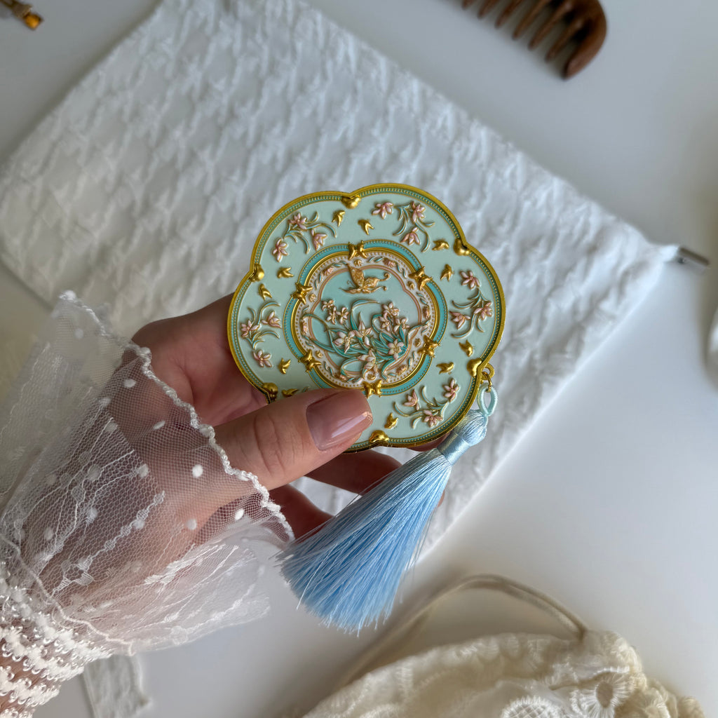 Ivory Heirloom| Hair Accessories & Cosmetic Pouch Gift Set