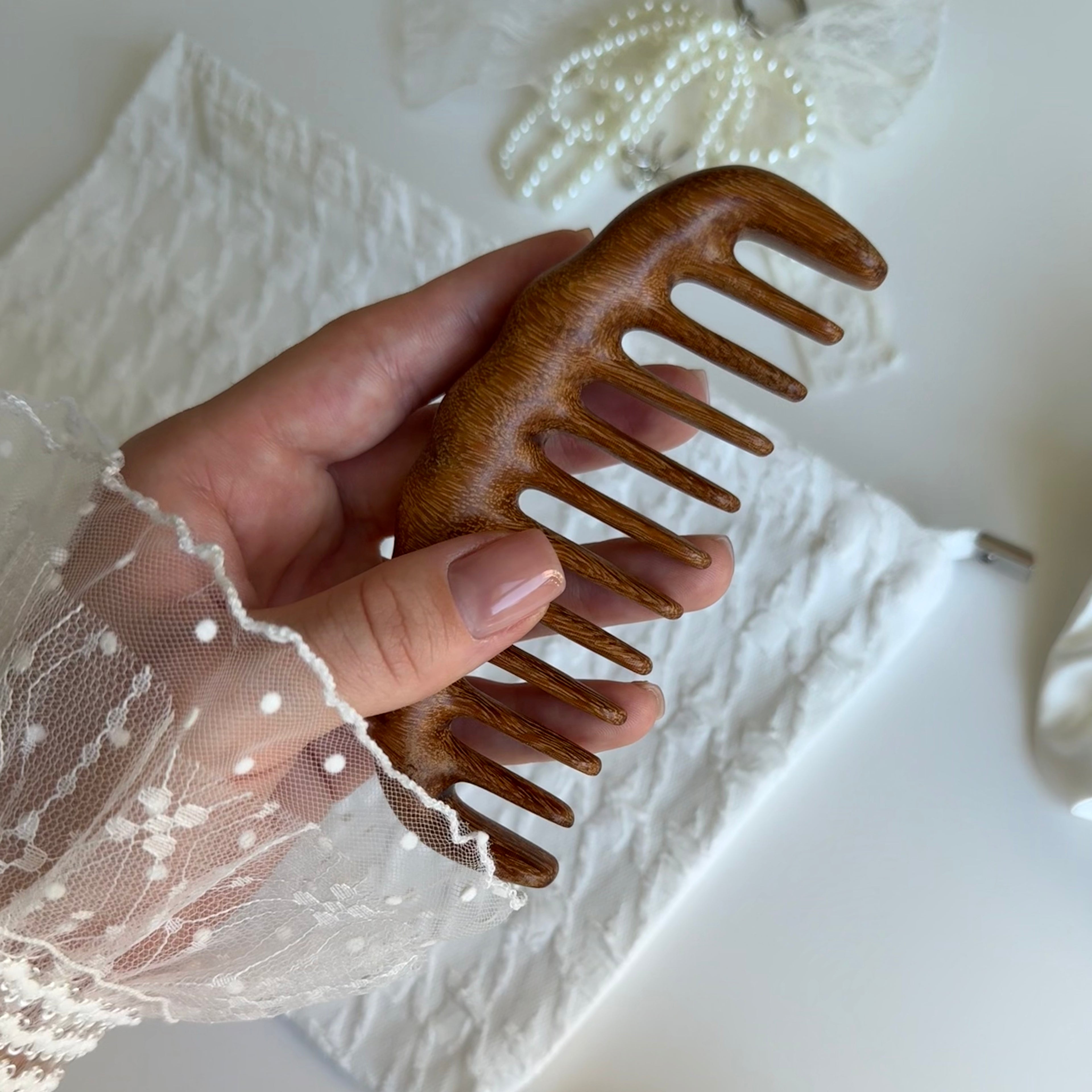 Ivory Heirloom| Hair Accessories & Cosmetic Pouch Gift Set