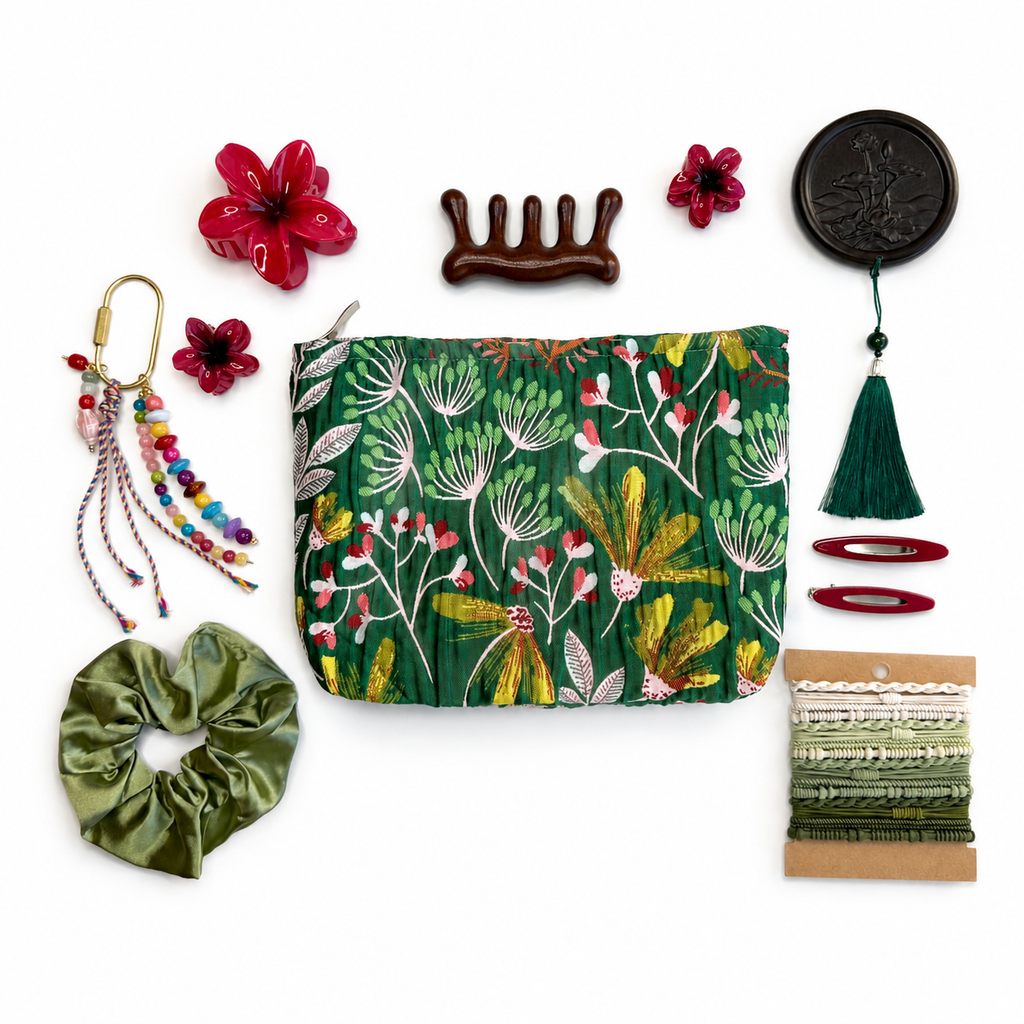 White Lotus | Hair Accessories Self-Care Gift Set