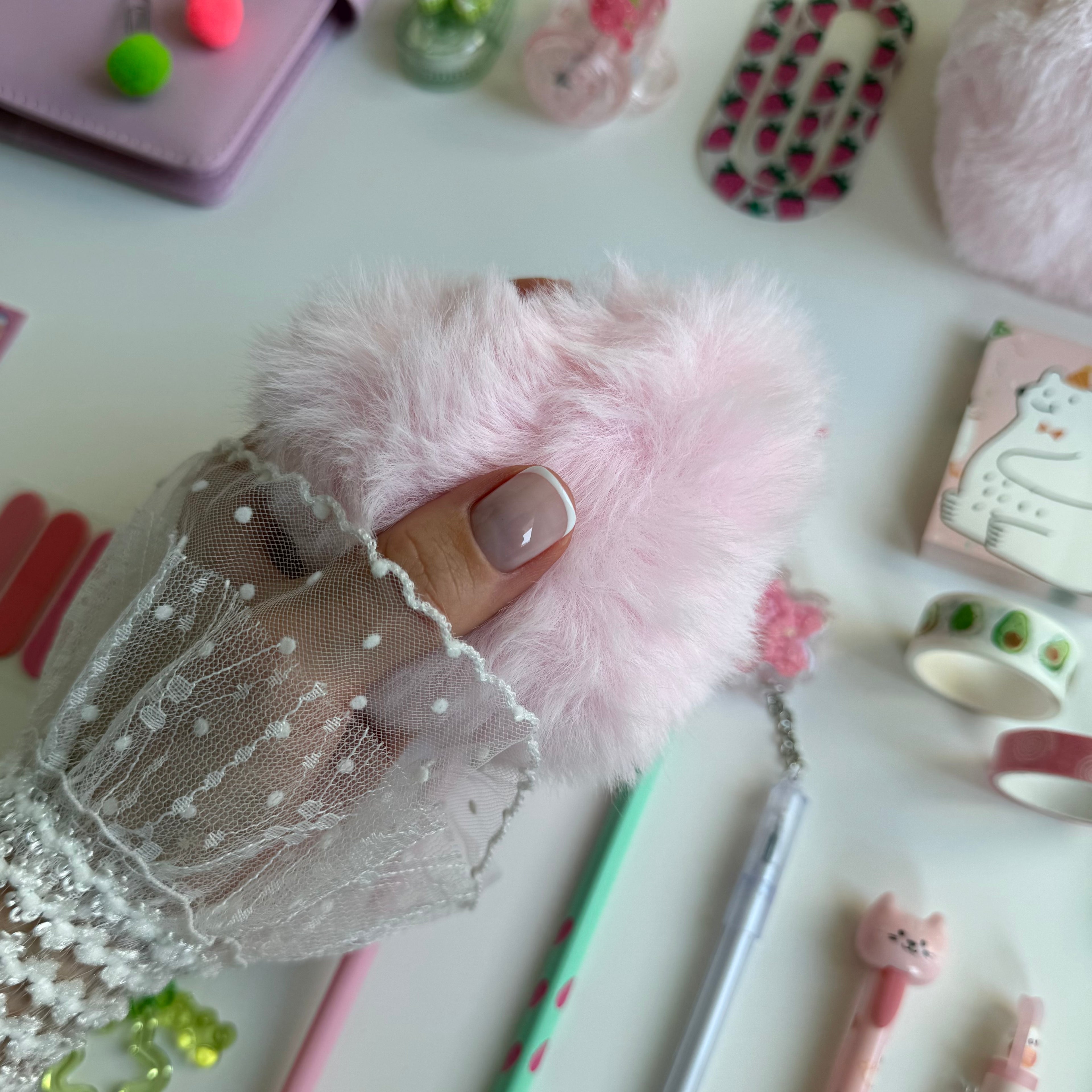 Huge Pastel Dreams Planner Gift Set, A5 Notebook & Stationery Kit, Pink