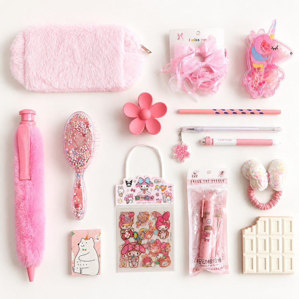 Strawberry Milk Set