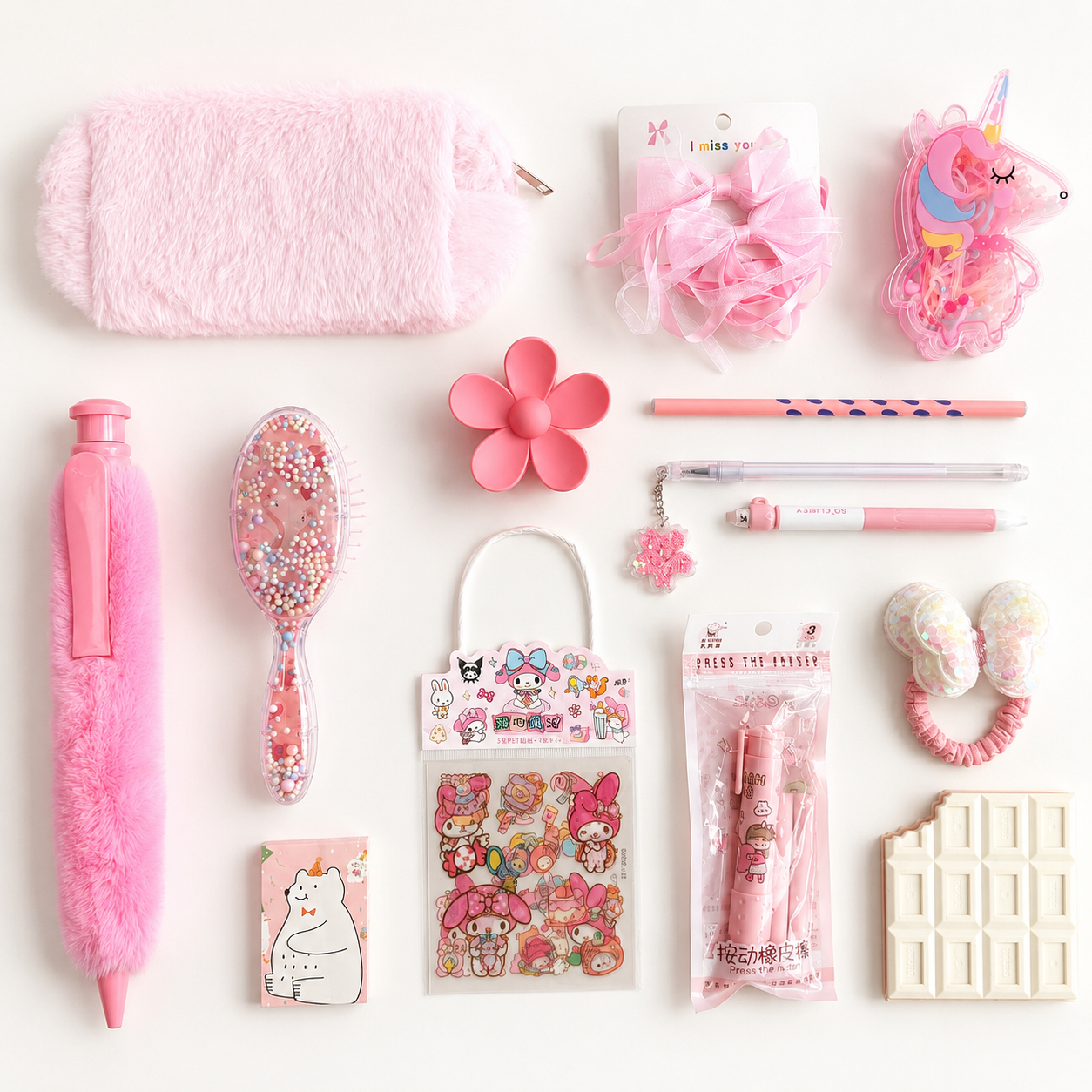 Strawberry Milk Set