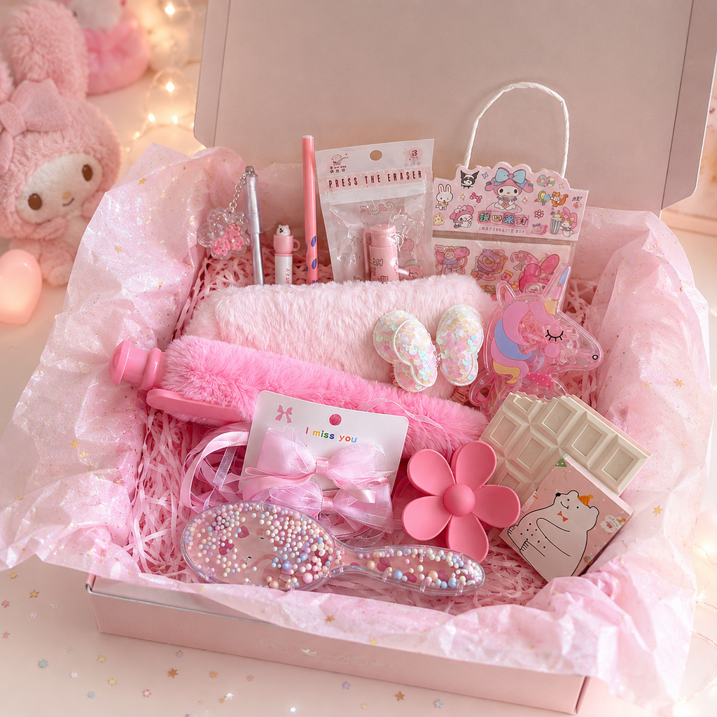 Strawberry Milk Set